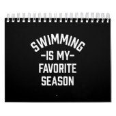水泳は僕の季節お気に入りのだ カレンダー (カバー)