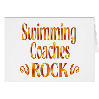 水泳は石をコーチします