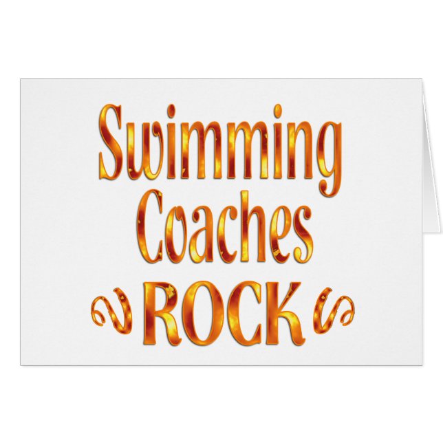 水泳は石をコーチします (正面横)