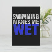 水泳は私を濡れたタンクの上にする シーズンカード (スタンド正面)