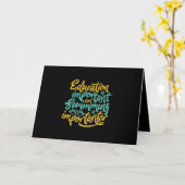 水泳は重要なおもしろい泳ぐ人恋人ギフト カード (黄色い花)