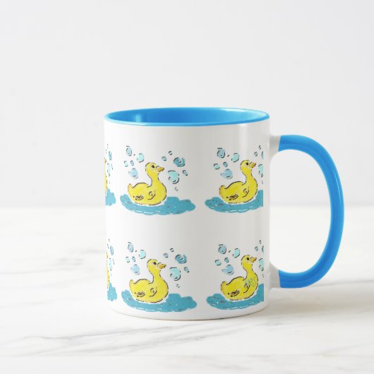 水泳はnの泡を引込めます マグカップ (右)