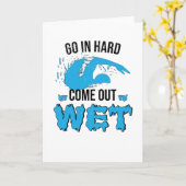 水泳インストラクター泳ぐ人スイミングクラブ水 カード (黄色い花)