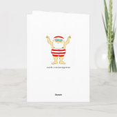 水泳クリスおもしろいマス シーズンカード (裏面)