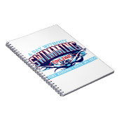 水泳チームのギフトがない日が男性へ来る ノートブック (右側)