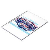 水泳チームのギフトがない日が男性へ来る ノートブック (左側)