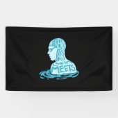 水泳デザインギフト泳ぐ人夏ギフト 横断幕 (横)