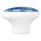 水泳デザインセラミックプルまたはノブ セラミックノブ (側面)