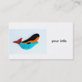 水泳マーメイドの名刺 名刺 (正面)