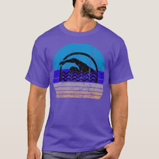 水泳レトロ Tシャツ