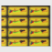 水泳人魚の包装紙 ラッピングペーパー (フラット)