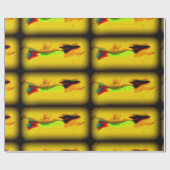 水泳人魚の包装紙 ラッピングペーパー (フラット)