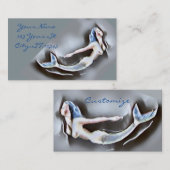 水泳人魚雷_コーブグレー 名刺 (正面/裏面)