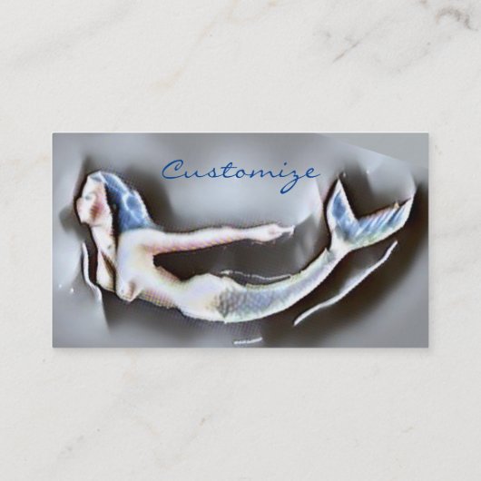 水泳人魚雷_コーブグレー 名刺 (裏面)