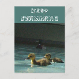 水泳保ダクリングはがき ポストカード