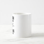水泳好きやスイマーへの面白いギフト コーヒーマグカップ (中央)