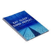 水泳感動的引用文 ノートブック (右側)