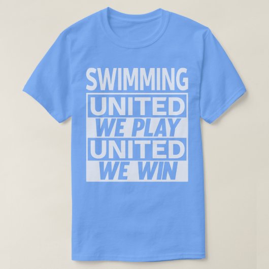 水泳泳ぐ人 Tシャツ (デザイン正面)