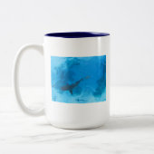 水泳無し! ツートーンマグカップ (左)