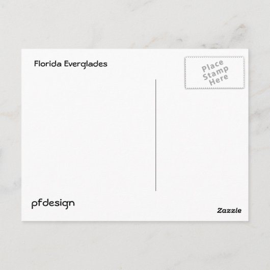 水泳無し! ポストカード (裏面)