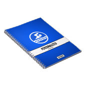 水泳用パーソナライズされた手帳 ノートブック (右側)