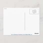 水泳用極熊はがき ポストカード (裏面)