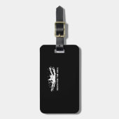 水泳贈おもしろい与泳ぐ人スポーツ水泳チーム ラゲッジタグ (正面縦)