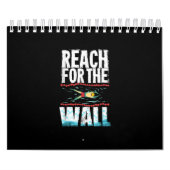 水泳贈おもしろい与用水泳アスリート カレンダー (カバー)