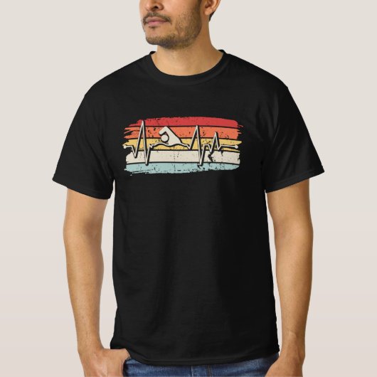 水泳選手ギフト Tシャツ (正面)
