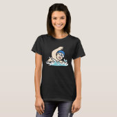 水泳選手 Tシャツ (正面フル)