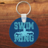 水泳 キーホルダー (正面)