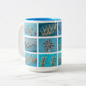 水泳 ツートーンマグカップ (正面左)