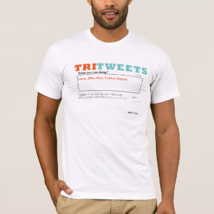 水泳、バイク、操業、Twitter、繰り返し Tシャツ