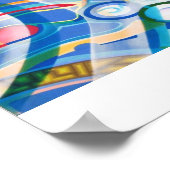 水泳 ポスター (角)