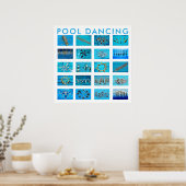 水泳 ポスター (キッチン)
