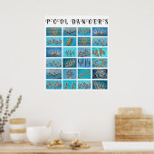 水泳 ポスター (キッチン)