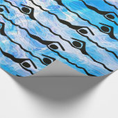 水泳 ラッピングペーパー (角)