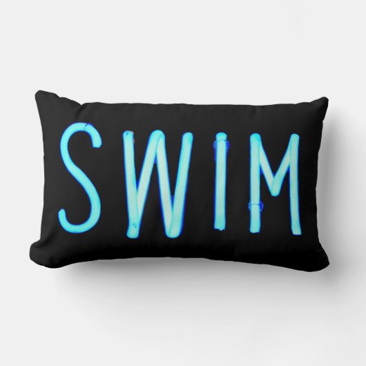 水泳 ランバークッション (正面)