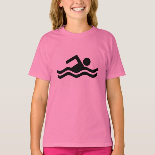 水泳 Tシャツ (正面)