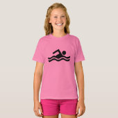 水泳 Tシャツ (正面フル)