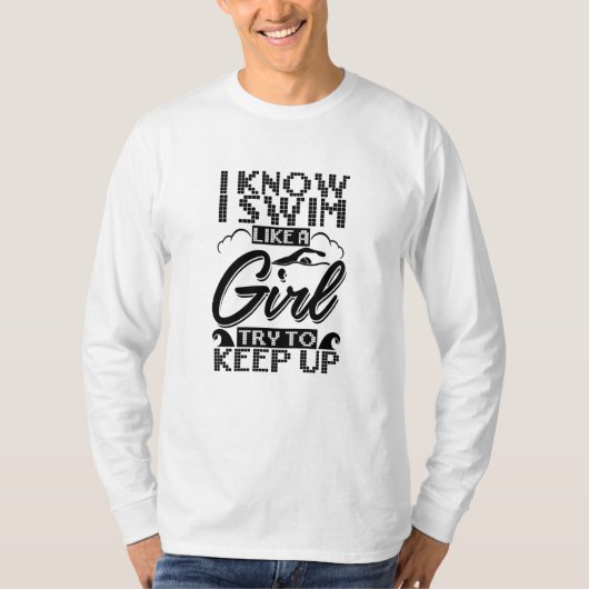 水泳 Tシャツ (正面)
