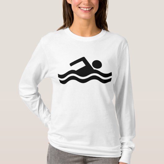 水泳 Tシャツ (正面)