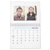 水洗写真カレンダー カレンダー (3月 2026)