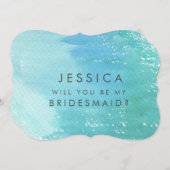 水洗剤で私の花嫁になってくれない？ 招待状 (正面/裏面)