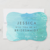 水洗剤で私の花嫁になってくれない？ 招待状 (正面)