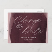 水洗剤の日付はがきを変更 ポストカード (正面/裏面)