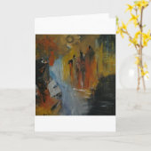 水洗式 カード (黄色い花)