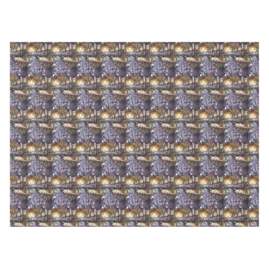 水洗所は?ブダペスト テーブルクロス (正面(横))