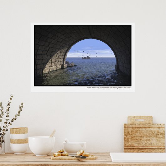 水洞 ポスター (キッチン)