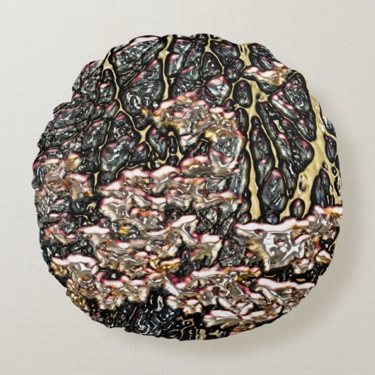 水流反射 ラウンドクッション (正面)